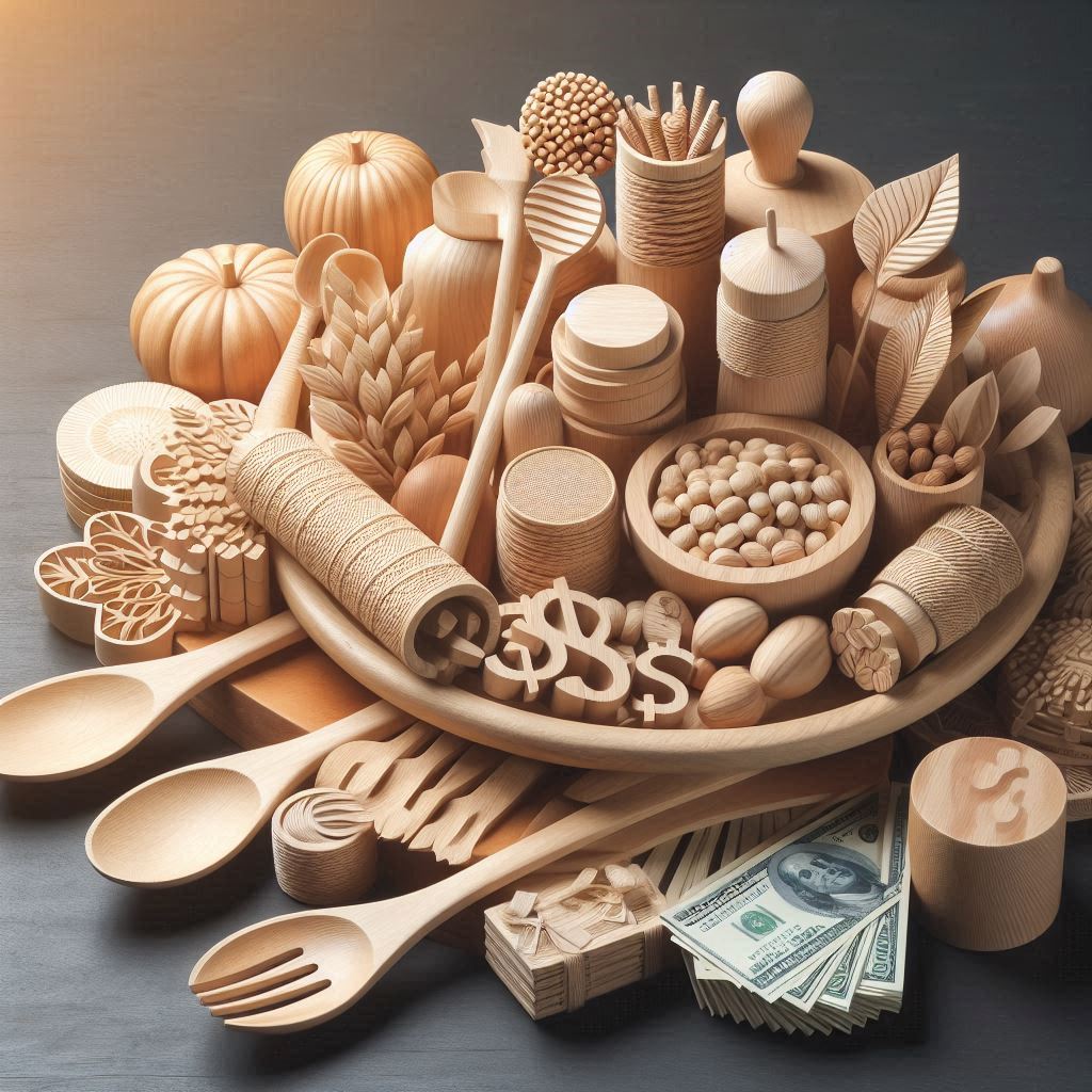 قیمت عمده ظروف چوبی در سال ۱۴۰۴