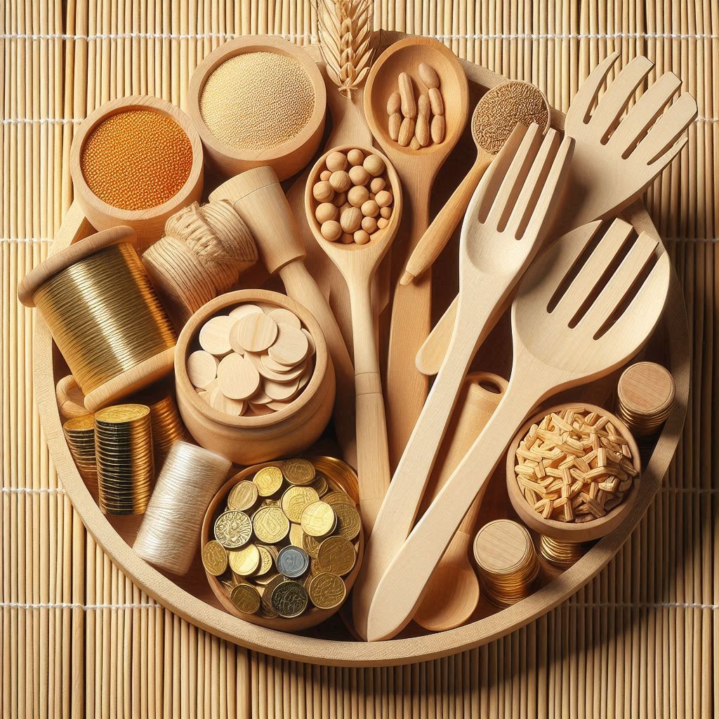 قیمت عمده ظروف چوبی در سال ۱۴۰۴