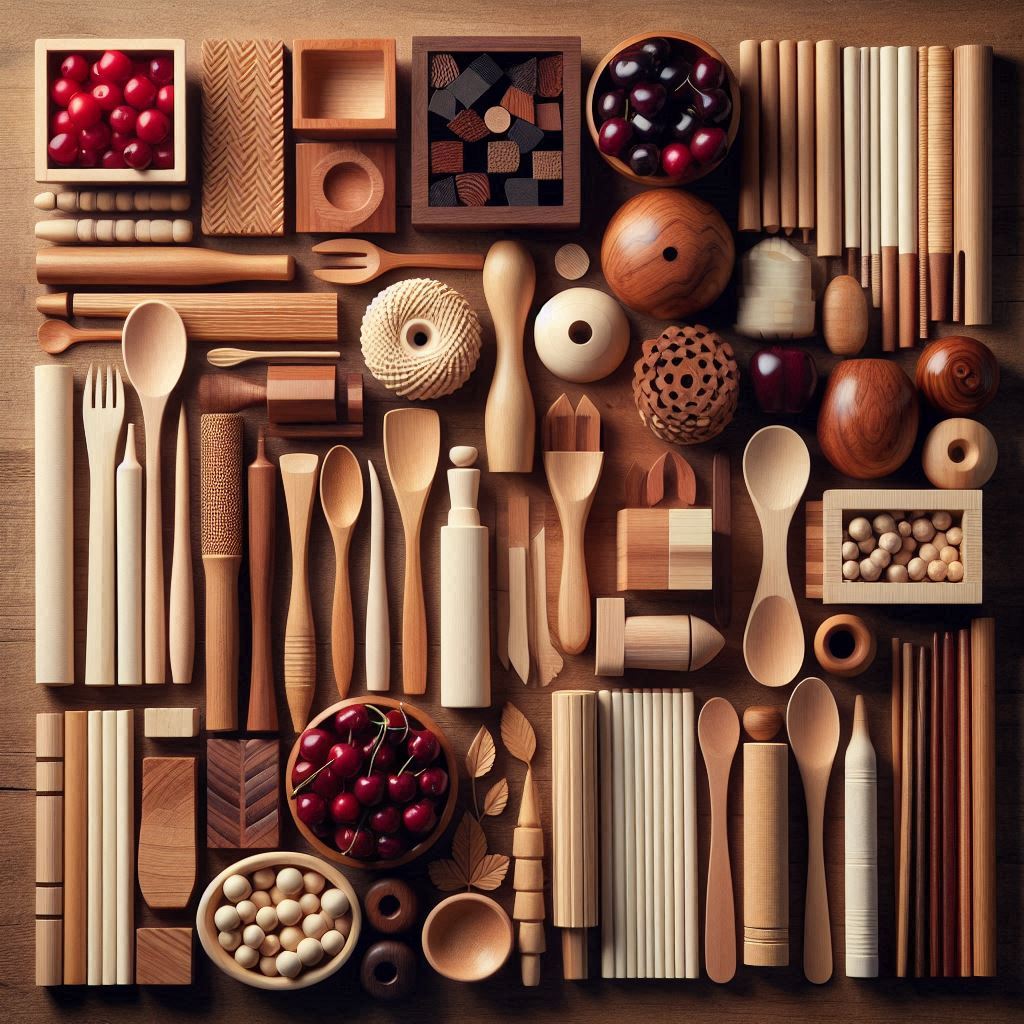 چوب مناسب برای ساخت ظروف چوبی