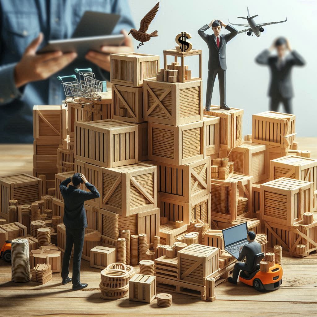 چالش خرید آنلاین ظروف چوبی عمده
