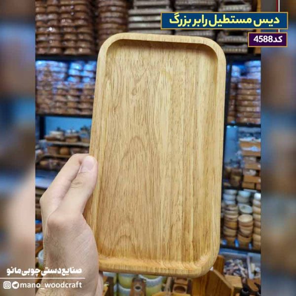 دیس مستطیل رابر