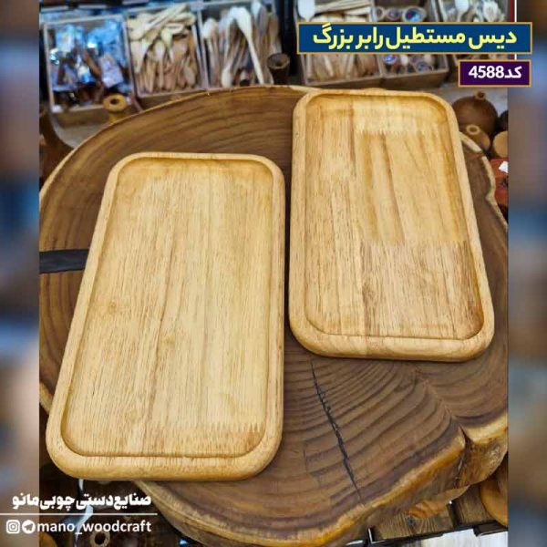 دیس مستطیل رابر