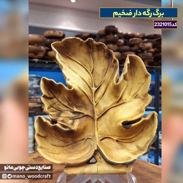 برگ رگه دار ضخیم