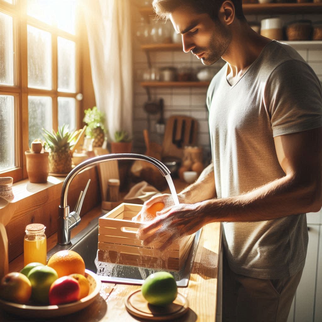 شست‌وشوی صحیح ظروف چوبی