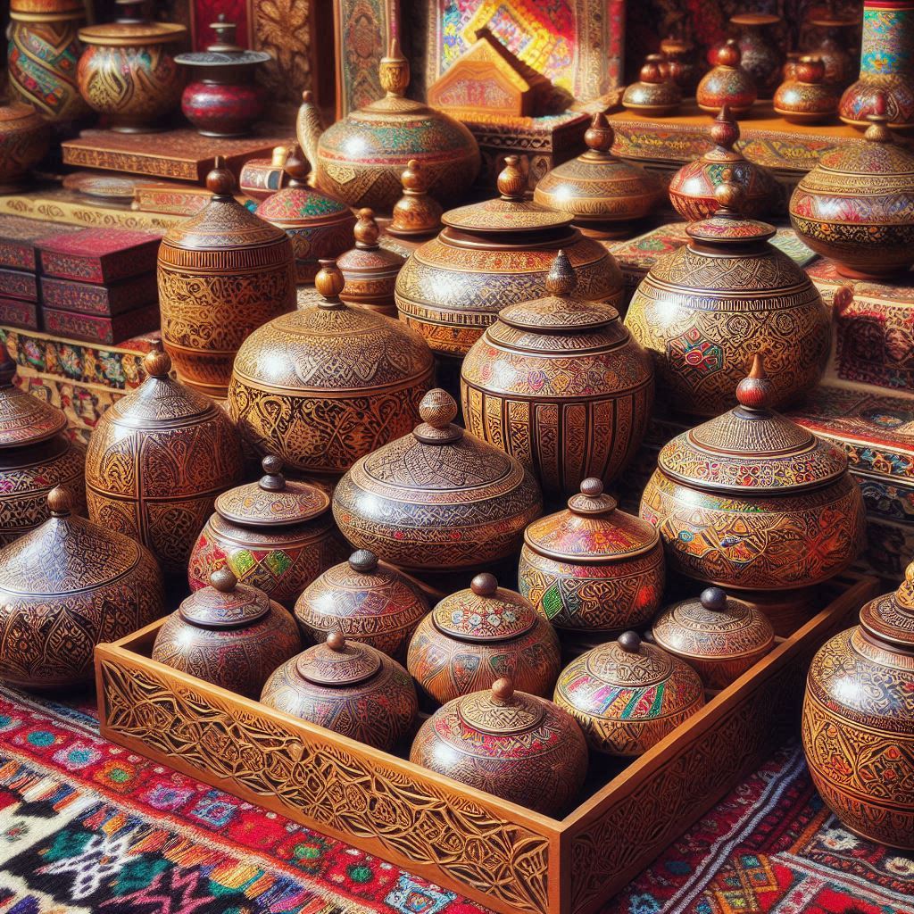 ظروف چوبی و فرهنگ ایرانی