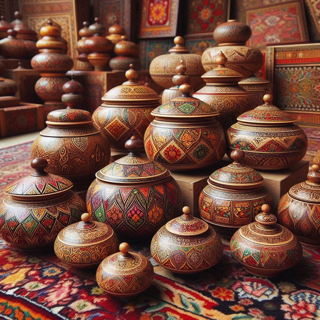 ظروف چوبی و فرهنگ ایرانی