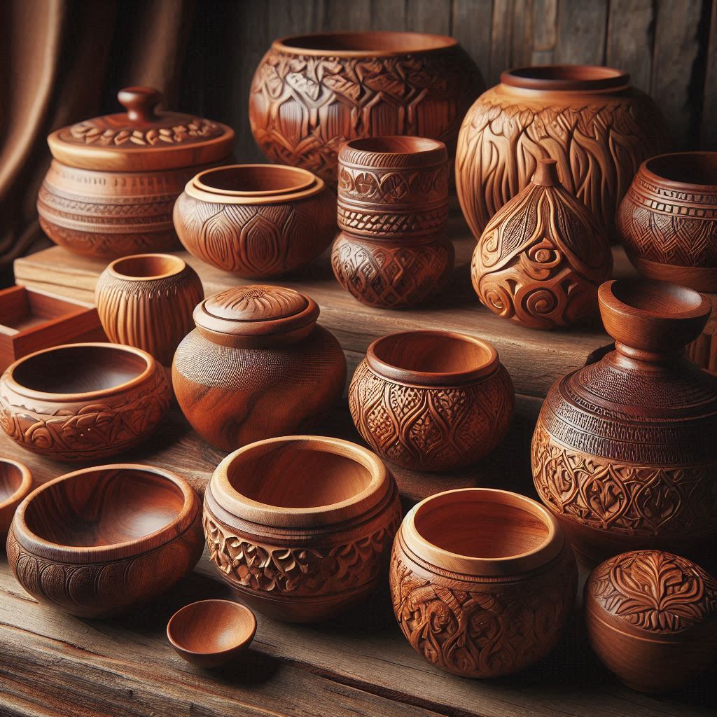 صادرات ظروف چوبی