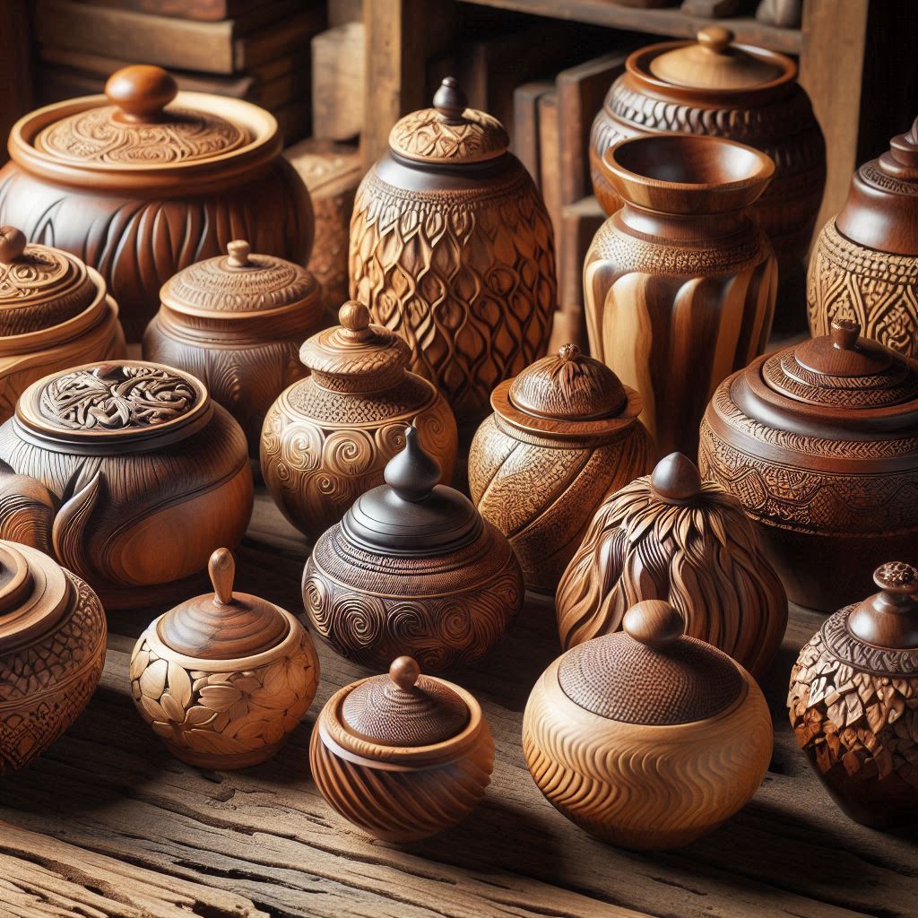 صادرات ظروف چوبی