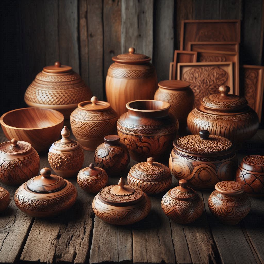 صادرات ظروف چوبی