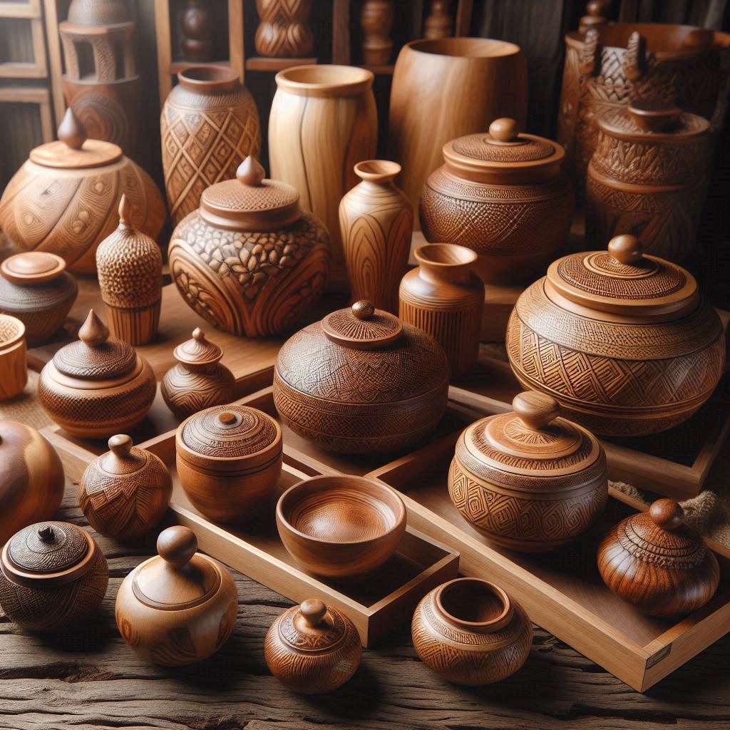 صادرات ظروف چوبی