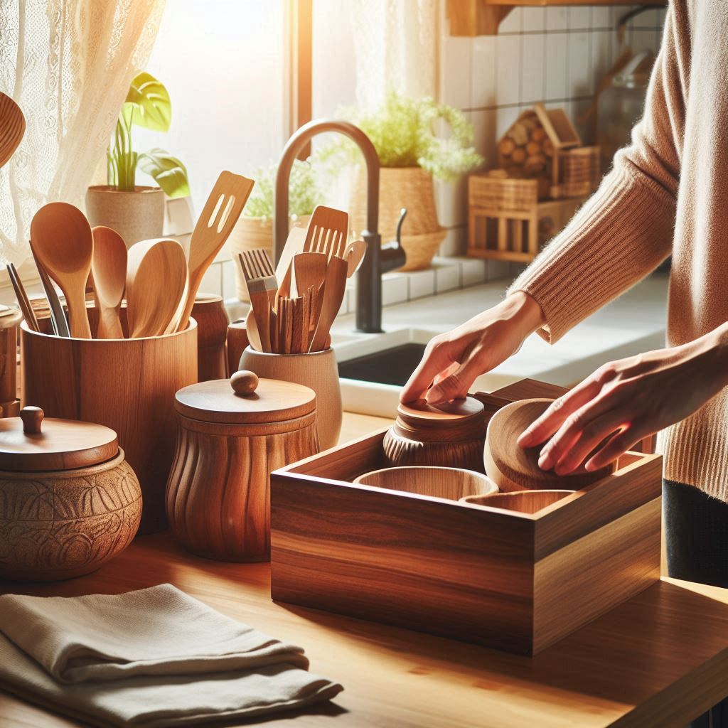 تجربه استفاده از ظروف چوبی