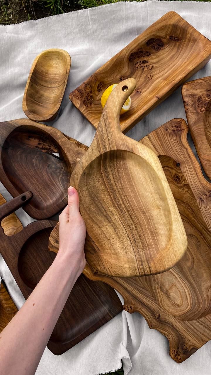 عمدهفروشی ظروف چوبی خاص