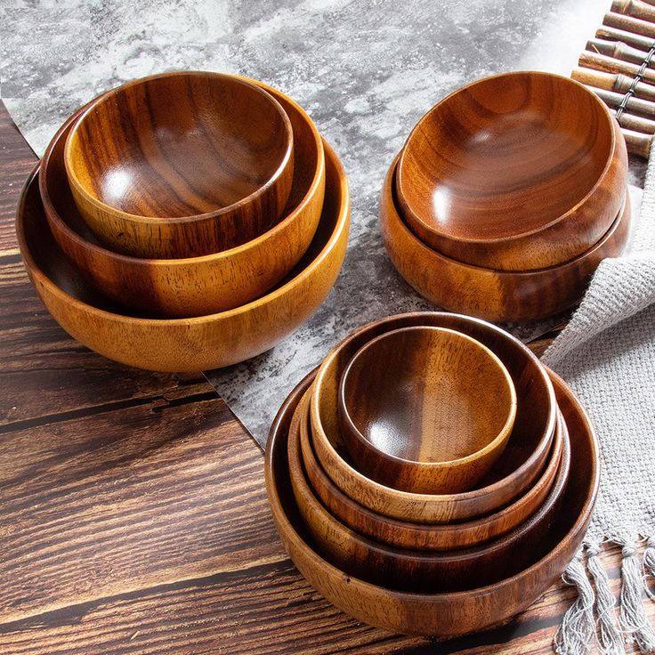 خرید عمده ظروف چوبی
