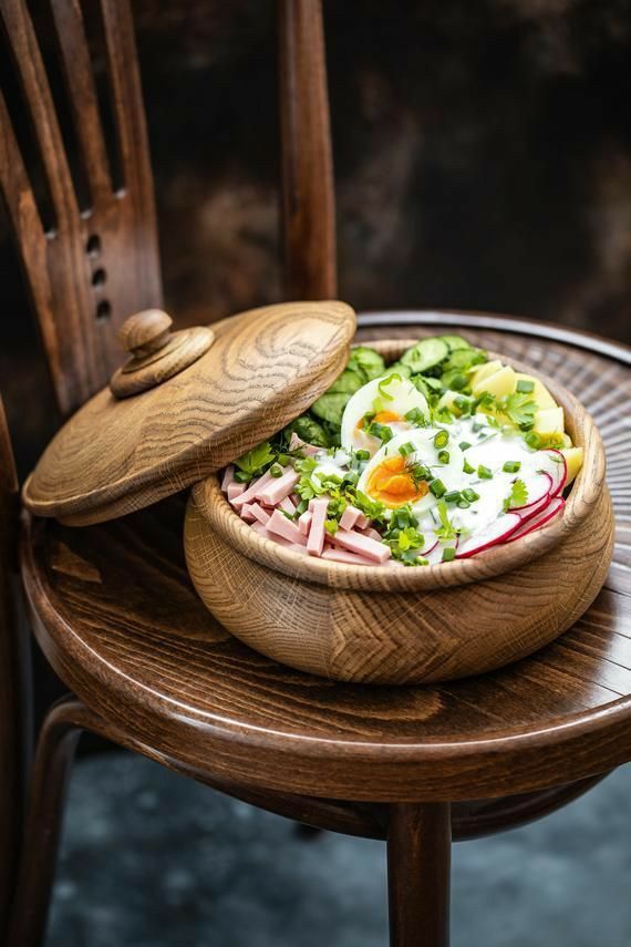 ظروف چوبی مدرن برای کافهها