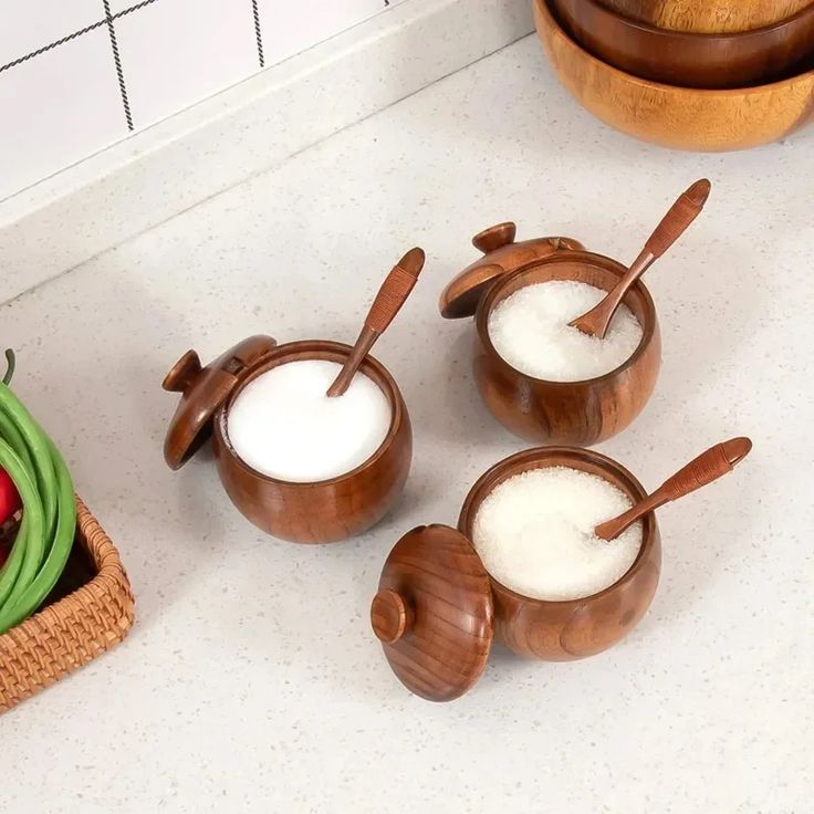 هدیه خاص با ظروف چوبی