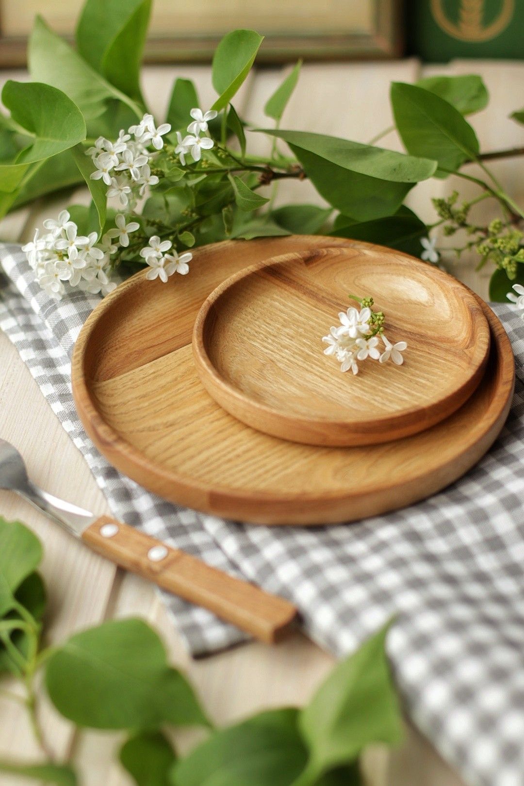 ظروف چوبی پذیرایی برای مهمانی