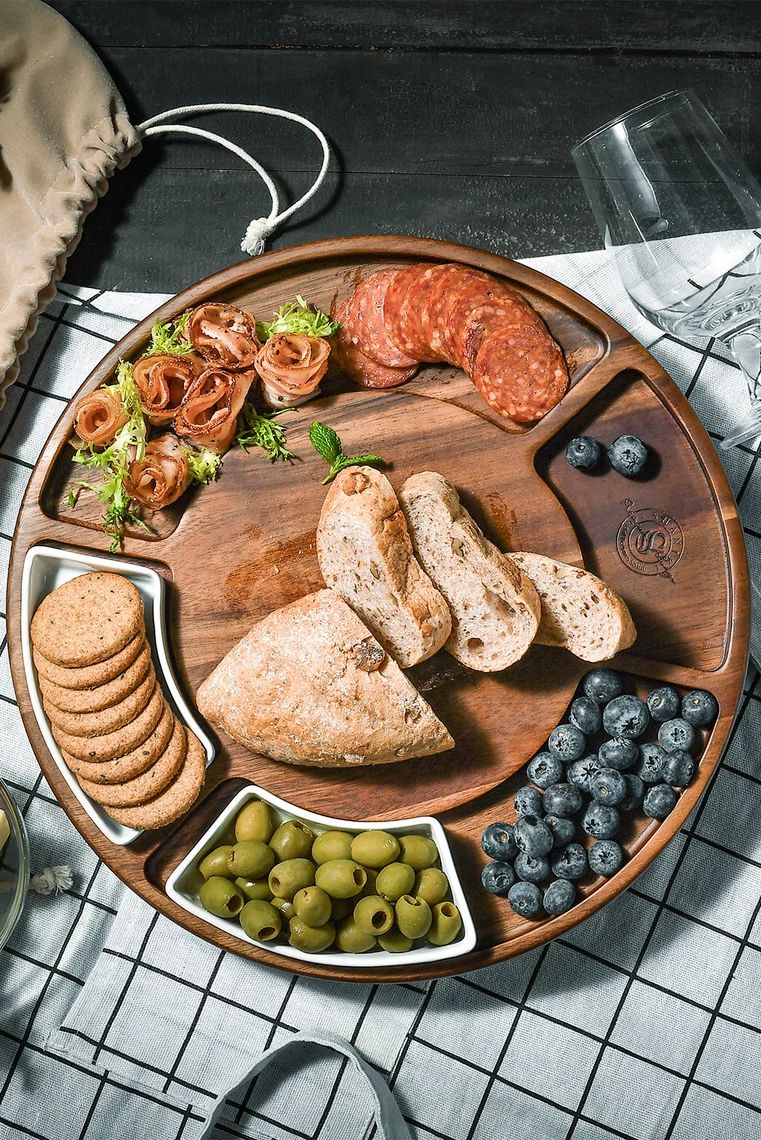ظروف چوبی پذیرایی برای خانههای کوچک
