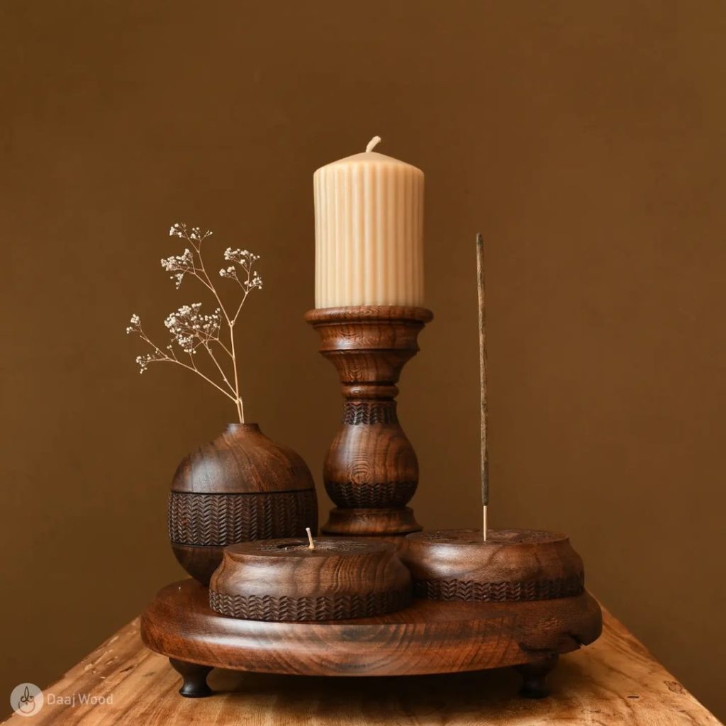 ظروف چوبی پذیرایی