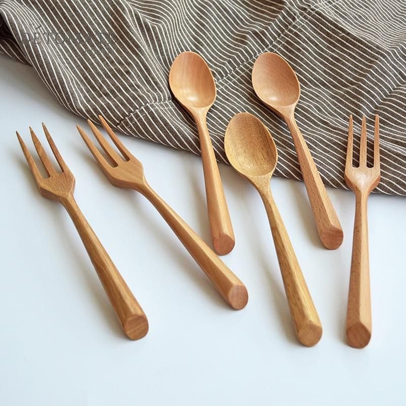 ظروف چوبی میز شام