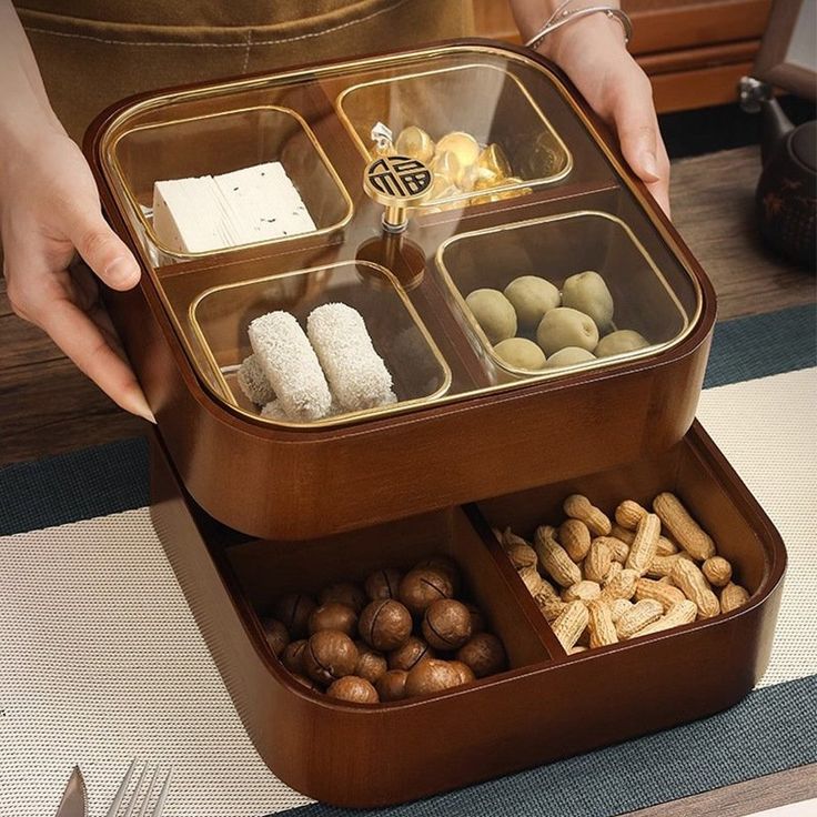 هدیه خاص با ظروف چوبی