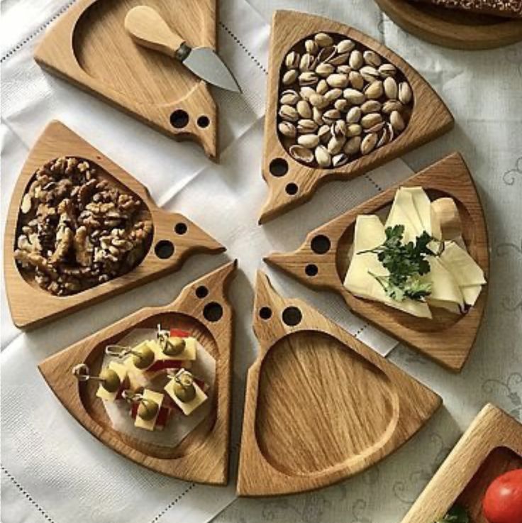 ظروف پذیرایی چوبی جدید