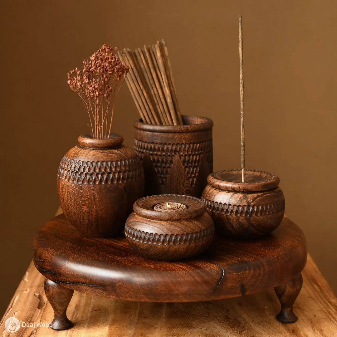 ظروف پذیرایی چوبی جدید