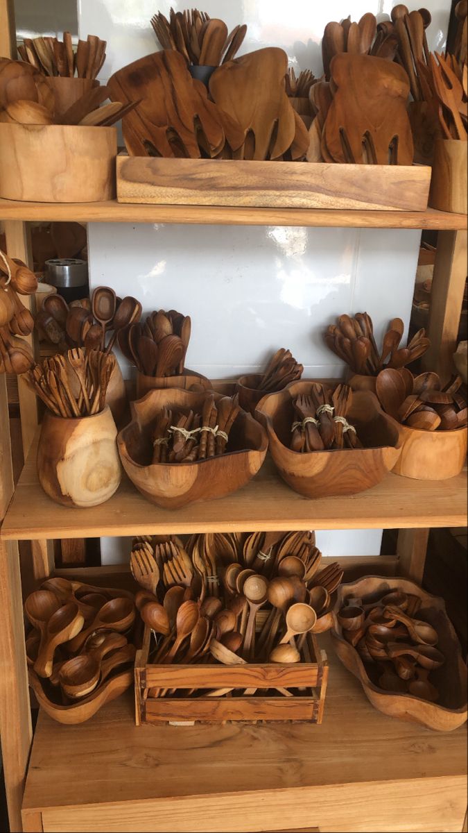 ظروف چوبی جدید