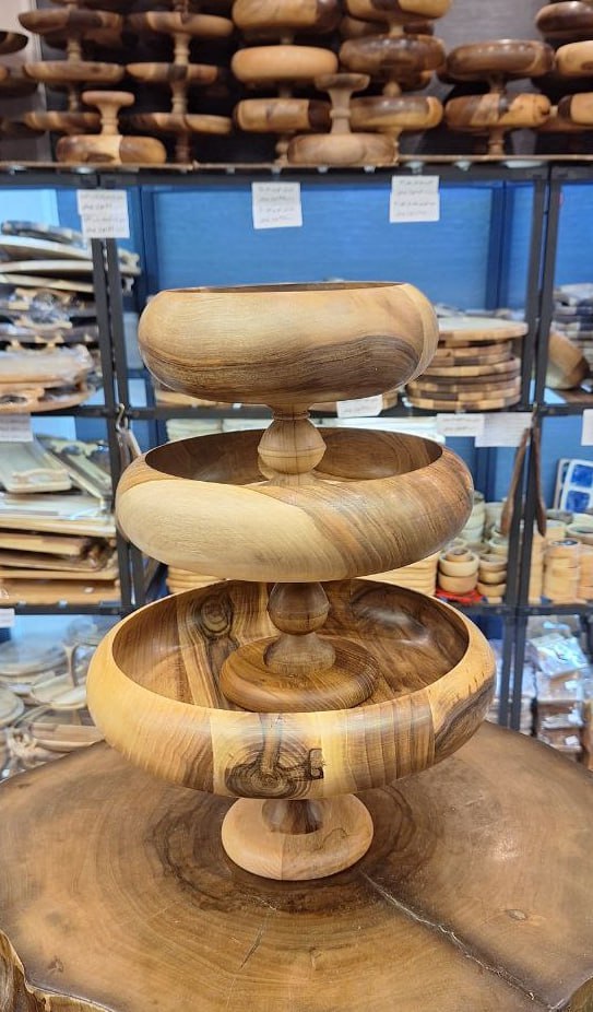 طراحی ظروف چوبی لوکس و ساده