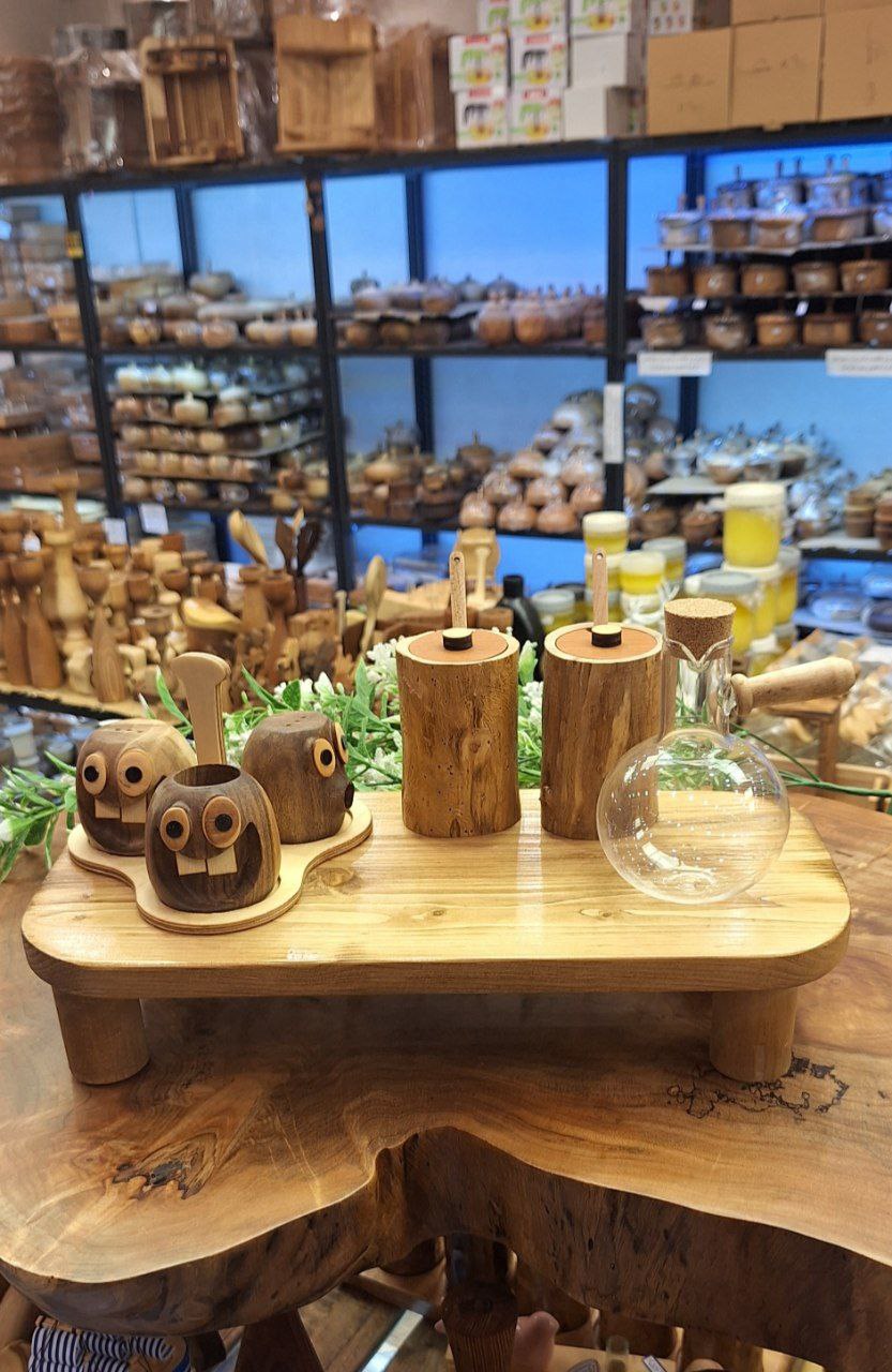 مواد اولیه ظروف چوبی