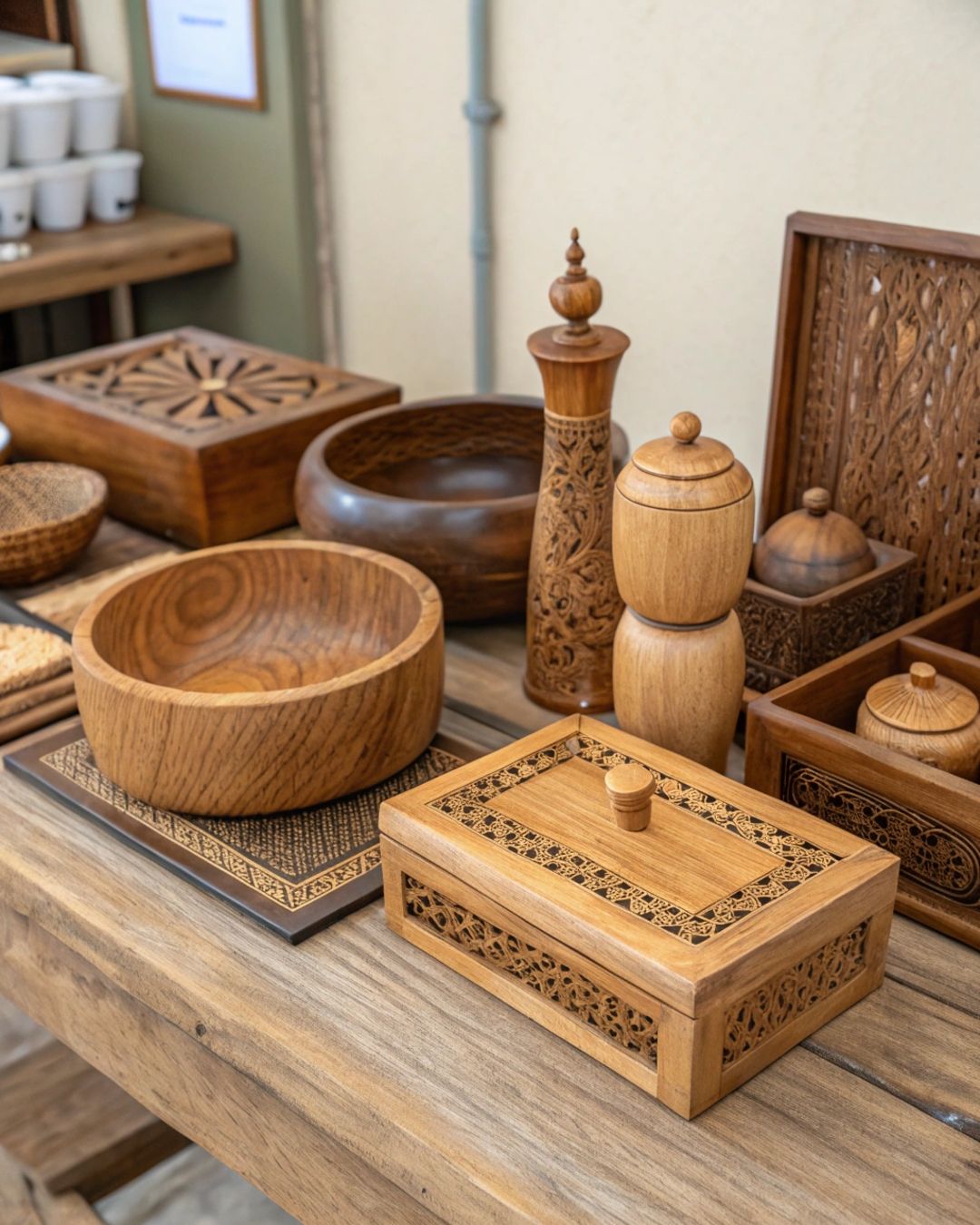 بازار ظروف چوبی