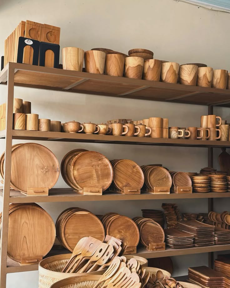 بازار ظروف چوبی