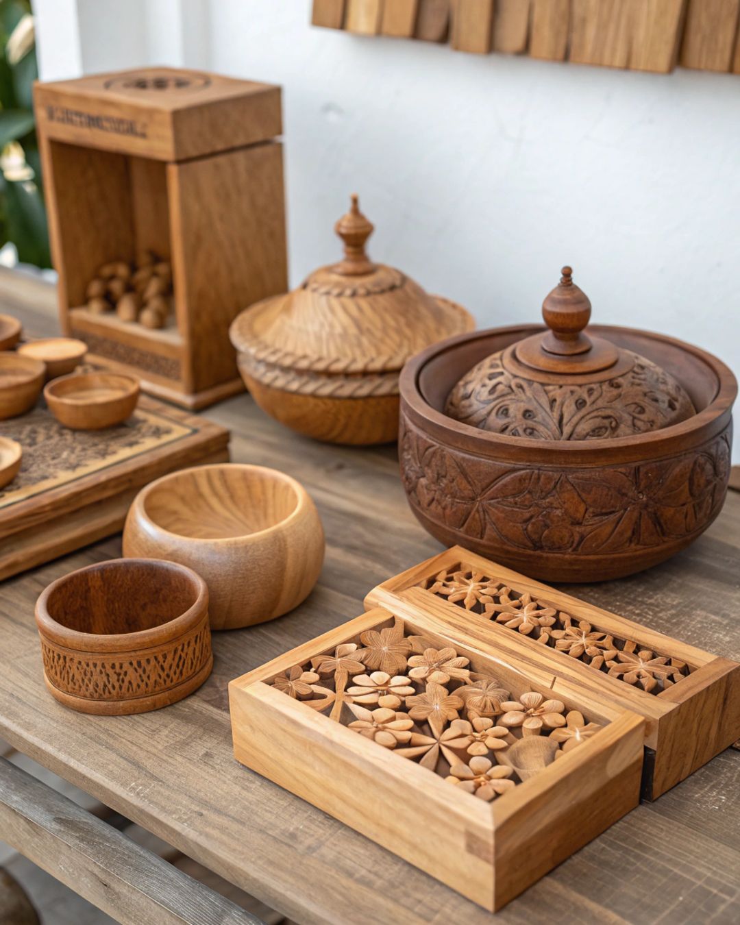 بازار ظروف چوبی